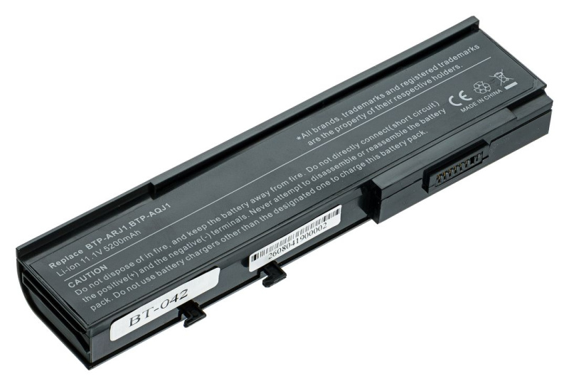 Аккумуляторная батарея Pitatel BT-042 для ноутбуков Acer Ferrari 1100