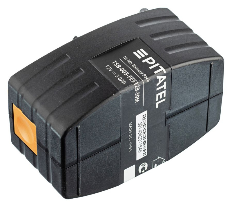 Аккумуляторная батарея Pitatel TSB-003-FES12B-30M (FESTOOL p/n: BPH12T, TDD12, FT, SL12V), Ni-Mh 12V 3.0Ah