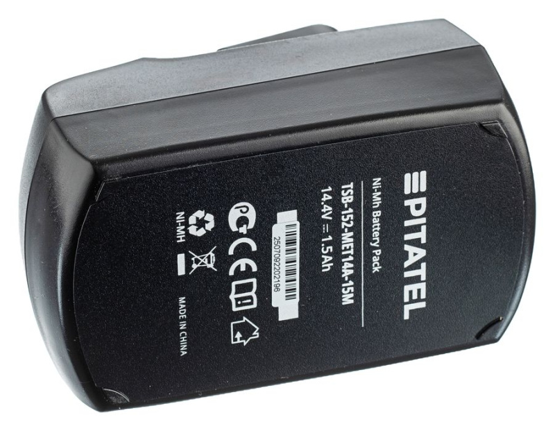 Аккумуляторная батарея Pitatel TSB-152-MET14A-15M (METABO p/n: 6.25482), Ni-Mh 14.4V 1.5Ah