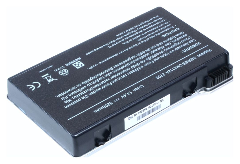 Аккумуляторная батарея Pitatel BT-407 для ноутбуков HP Compaq Evo N180, Presario 2700
