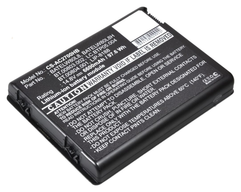 Аккумуляторная батарея Pitatel BT-051 для ноутбуков Acer