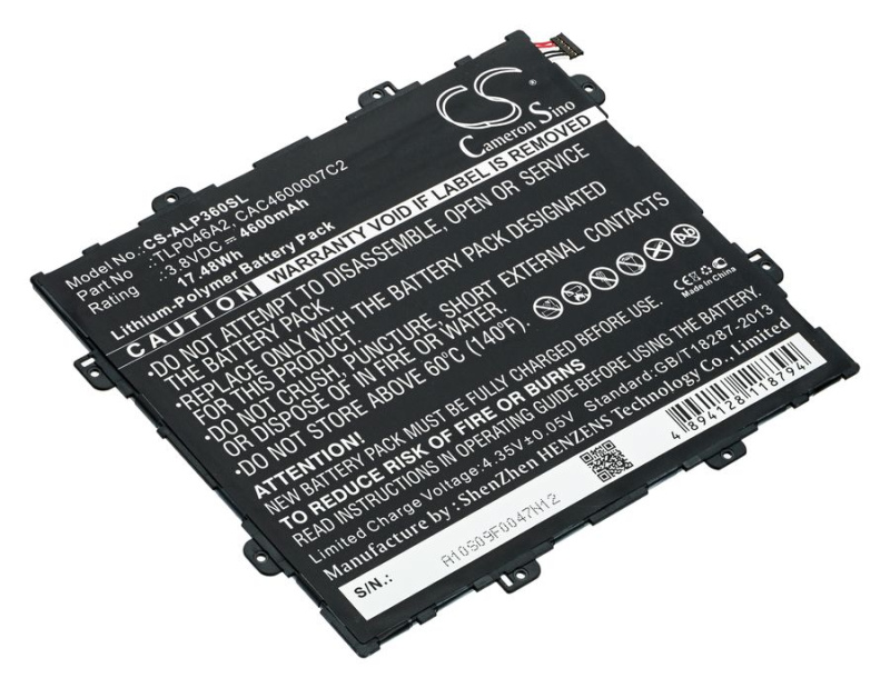 Аккумуляторная батарея TPB-039 для Alcatel OneTouch POP 10