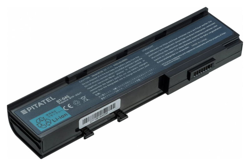 Аккумуляторная батарея Pitatel BT-045 для ноутбуков Acer TravelMate 3000/3010/3020/3030/3040, Ferrari 1000