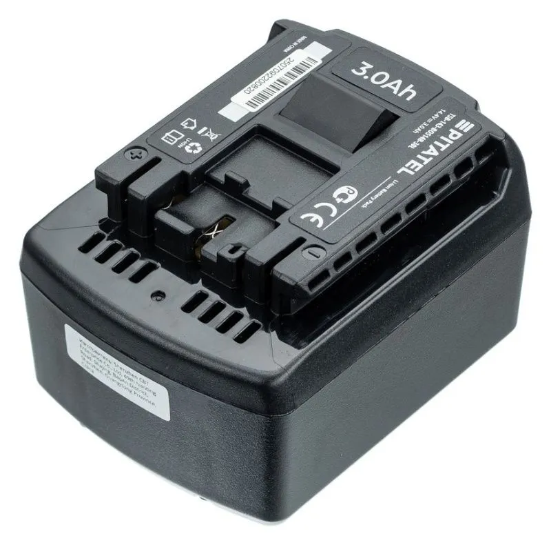Аккумуляторная батарея Pitatel TSB-143-BOS14B-30L (BOSCH p/n: BAT607, BAT614), Li-Ion 14.4V 3.0Ah