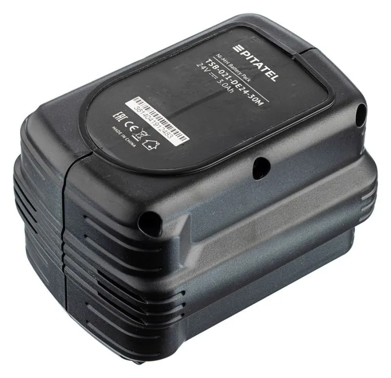 Аккумуляторная батарея Pitatel TSB-021-DE24-30M (DEWALT p/n: DE0240, DE0240-XJ, DE0241, DE0243, DE0243-XJ, DW0240), Ni-Mh 24V 3.0Ah
