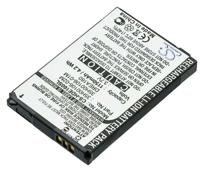 Аккумулятор Pitatel SEB-TP1018 для HTC Dream, Dream 100, Google G1, 1150mAh