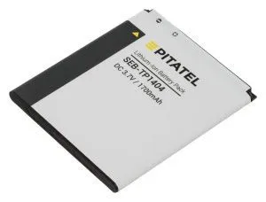 аккумулятор pitatel seb-tp1404 для sony xperia j, l, m, m, dual, tx, 1700mah