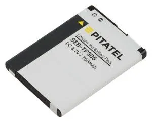 аккумулятор pitatel seb-tp305 для nokia 1606, 2505, 2605 mirage, 2630, 2660, 2760, 3606, 5000, 6111, 6125, 7070 prism, 7088, 7360, 7370, 7373, 75, 750mah