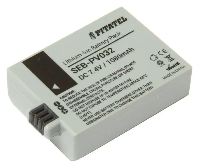 Аккумулятор Pitatel SEB-PV032 для Canon EOS 1000D, 450D, 500D