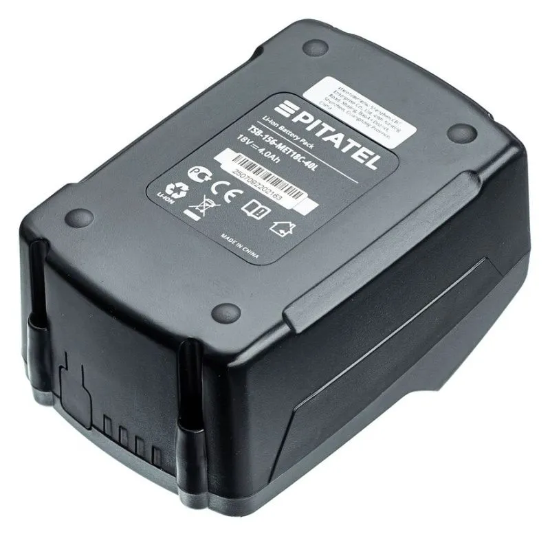 Аккумуляторная батарея Pitatel TSB-156-MET18C-40L (METABO BS18LTX), Li-Ion 18V 4.0Ah