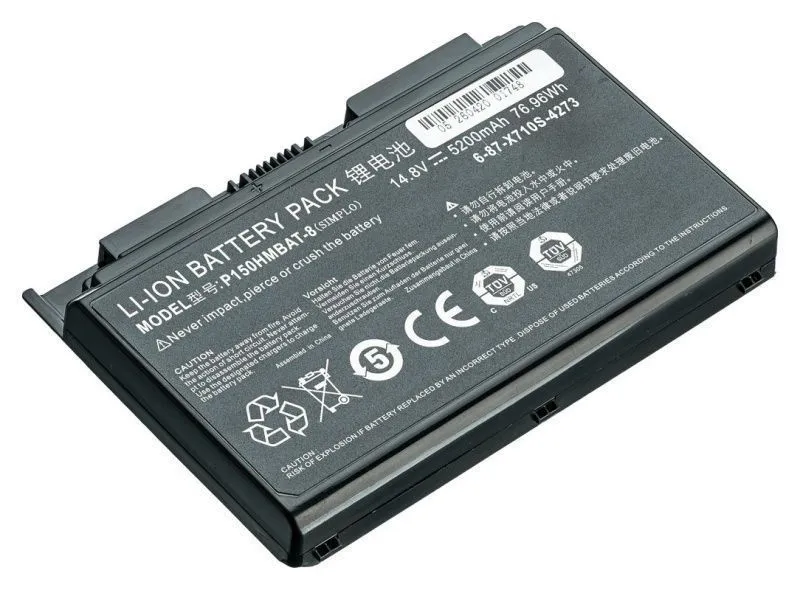 Аккумуляторная батарея Pitatel BT-800 для Clevo P150HMBAT-8