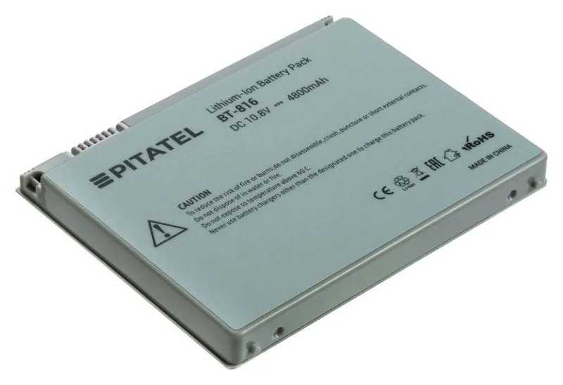 Аккумуляторная батарея Pitatel BT-816 для ноутбуков Apple MacBook Pro 15" (A1175)