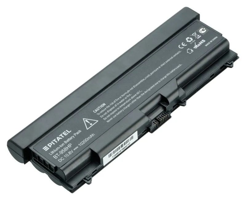 Аккумуляторная батарея Pitatel Pro BT-958HP для ноутбуков Lenovo ThinkPad SL410, SL510, T410, T510, W510, E40, E50, Edge 14, 15
