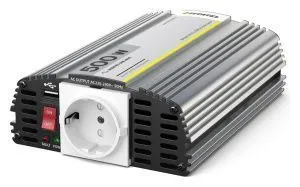 с модифицированной синусоидой инвертор pitatel kv-m500u.12 (12в/220в, модифицированный синус, 500вт)