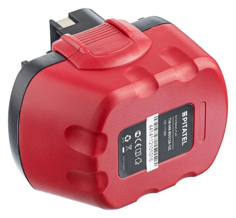 Аккумуляторная батарея Pitatel TSB-048-BOS12A-15C (BOSCH p/n: 2607335262, 2607335274, 2607335374, 2607335709), Ni-Cd 12V 1.5Ah