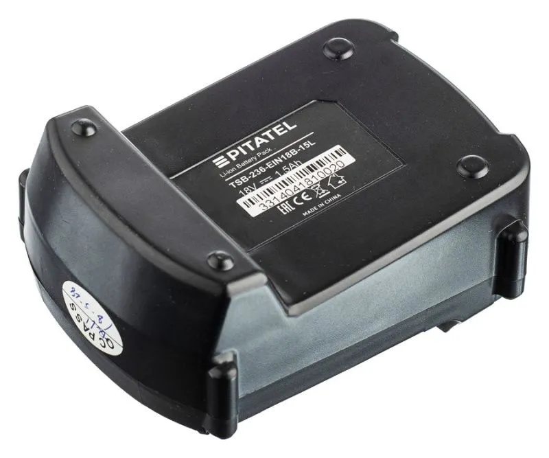 Аккумуляторная батарея Pitatel TSB-236-EIN18B-15L (Einhell p/n: 451326501029), Li-Ion 1.5Ah 18V