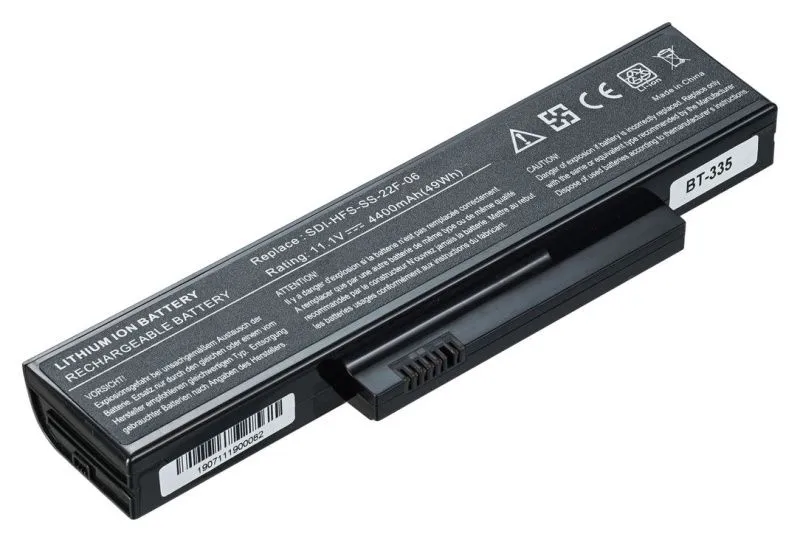 Аккумуляторная батарея Pitatel BT-335 для ноутбуков Fujitsu Siemens Amilo V5515, V5535, V5555, LA1703, LA1730