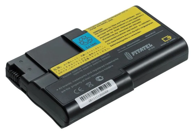 Аккумуляторная батарея Pitatel BT-510 для ноутбуков IBM ThinkPad A21e, A22e, i1800