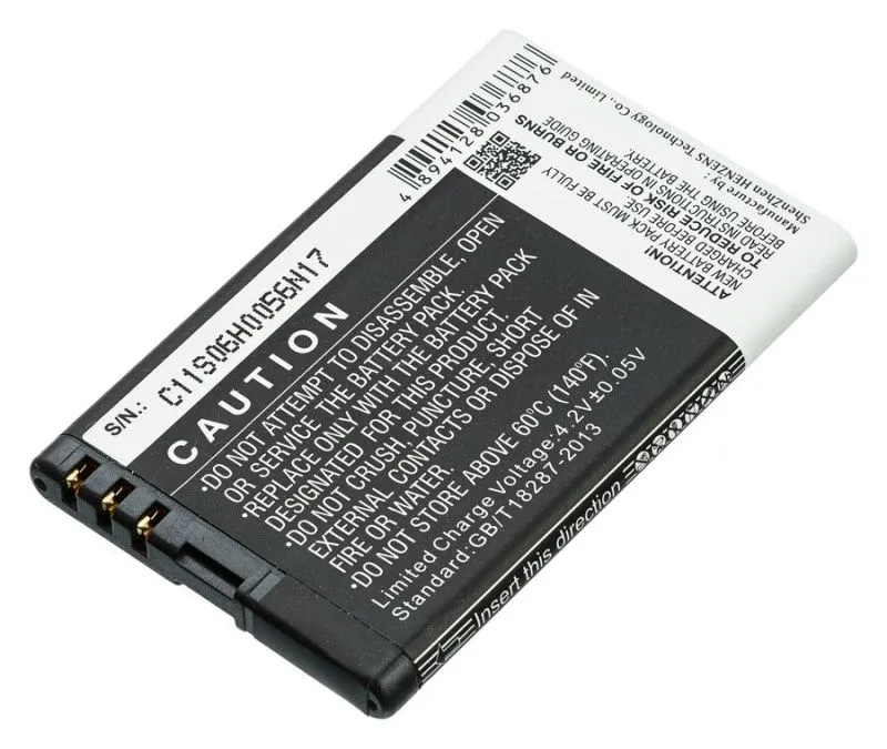 Аккумулятор Pitatel SEB-TP321 для Nokia 5228, C6-00, Lumia 620, 1200mAh