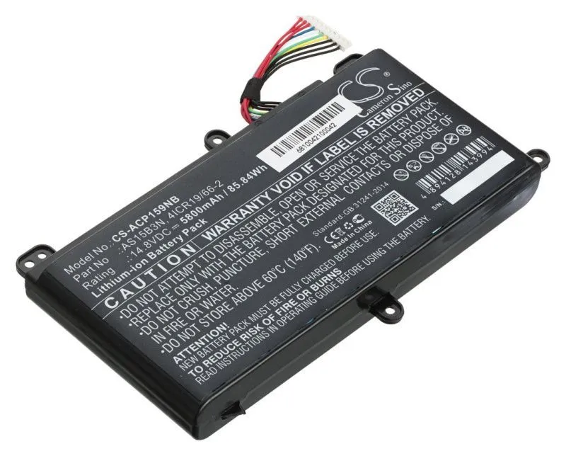 Аккумуляторная батарея Pitatel BT-1514 для Acer Predator 15 G9, Predator 17 G9 Series