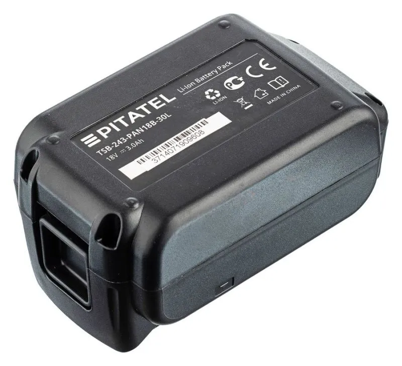 Аккумуляторная батарея Pitatel TSB-243-PAN18B-30L (PANASONIC p/n: PC18B), Li-Ion 3.0Ah 18V