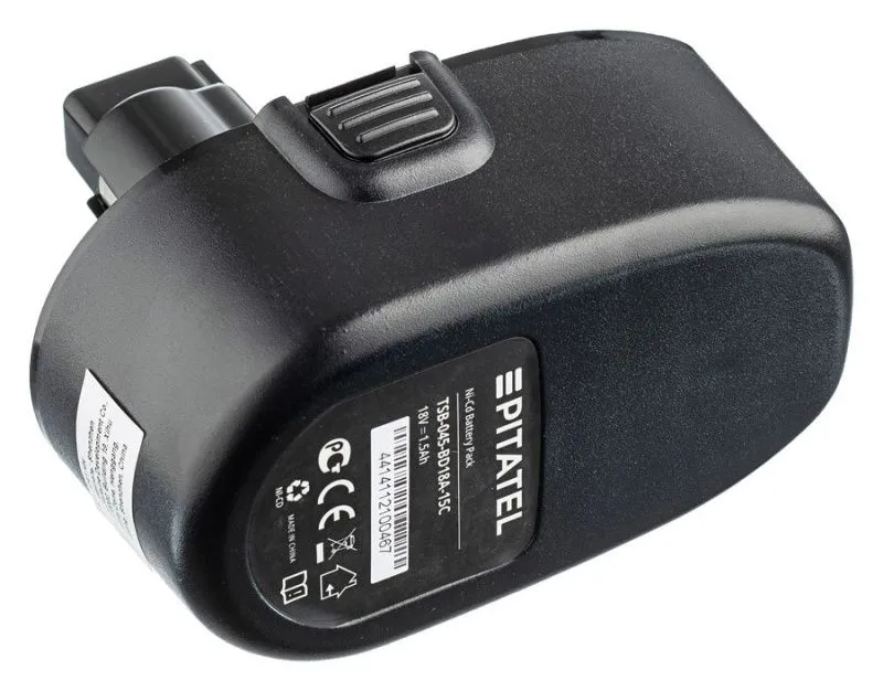 Аккумуляторная батарея Pitatel TSB-045-BD18A-15C (BLACK&DECKER p/n: A9282, PS145), Ni-Cd 18V 1.5Ah