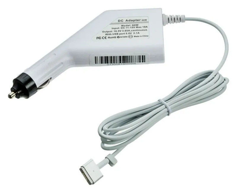 Автоадаптер Pitatel ADC-B02 для ноутбуков Apple 16.5V 3.65A (Magsafe T)