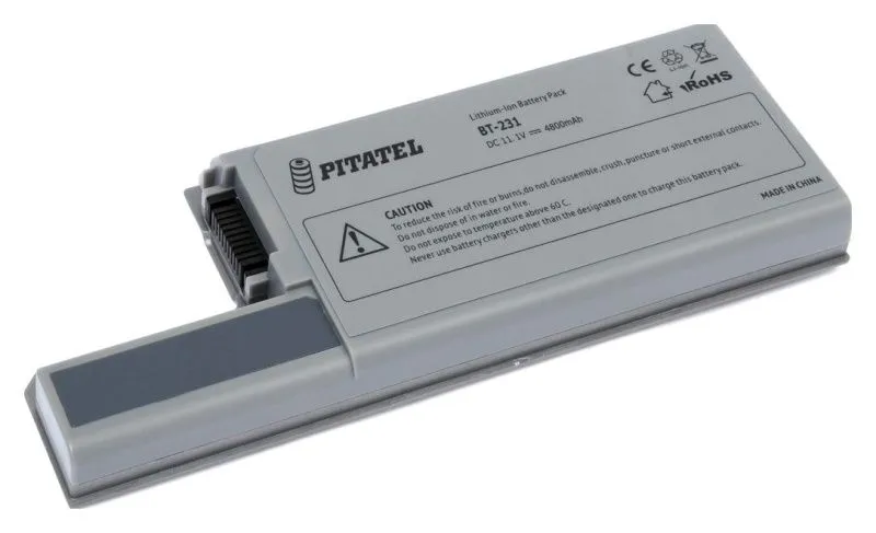Аккумуляторная батарея Pitatel BT-231 для ноутбуков Dell Latitude D820, D830, D531, Precision M65