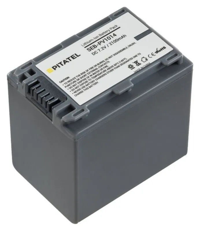 Аккумулятор Pitatel SEB-PV1014 для Sony DCR-DVD, HC, SR, HDR-HC Series, 2100mAh