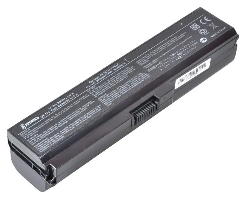 Аккумуляторная батарея Pitatel BT-770 для ноутбуков Toshiba Satellite L510, Portege T130/880