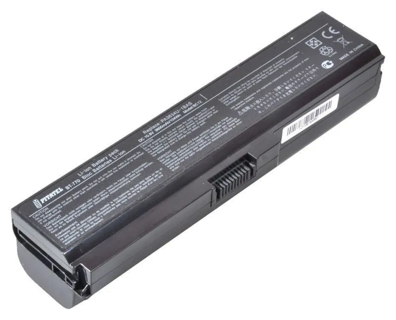 Аккумуляторная батарея Pitatel BT-770 для ноутбуков Toshiba Satellite L510, Portege T130/880