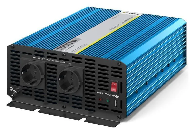 Инвертор Pitatel KV-P1500RU.12 (12В/220В, чистый синус, 1500Вт)