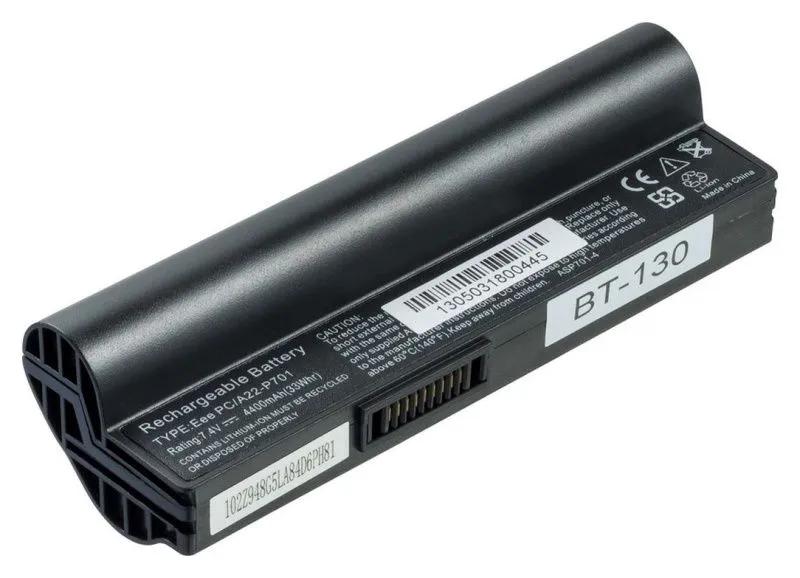 Аккумуляторная батарея Pitatel BT-130 для ноутбуков Asus EEE PC 700, 701, 801, 900