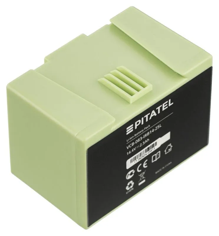Аккумулятор Pitatel VCB-083-IRB14-25L для iRobot Roomba i7, Roomba i7+, Roomba e5, 7150, Roomba 7550, Roomba 5150, 2.5Ah 14.4V