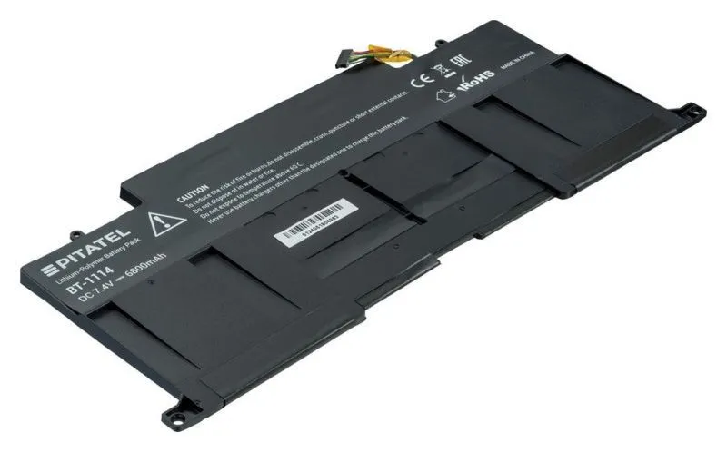 Аккумуляторная батарея Pitatel BT-1114 для ноутбуков Asus UX31A, UX31E