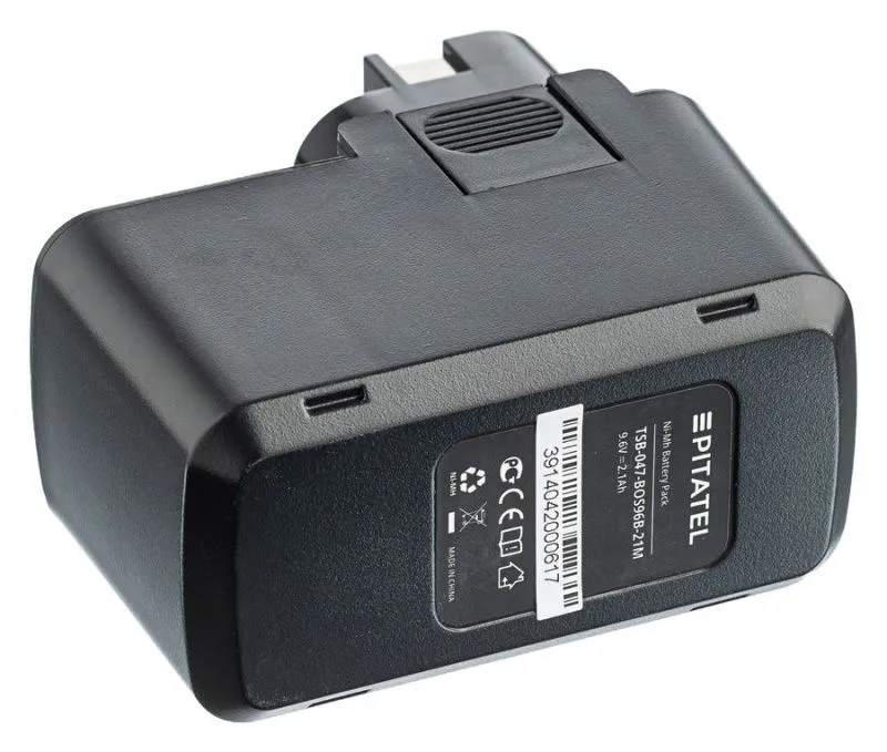 Аккумуляторная батарея Pitatel TSB-047-BOS96B-21M (BOSCH p/n: 2607335540, 2607335674, 2607335682, BAT048, BAT100, BAT1194), Ni-Mh 9.6V 2.1Ah