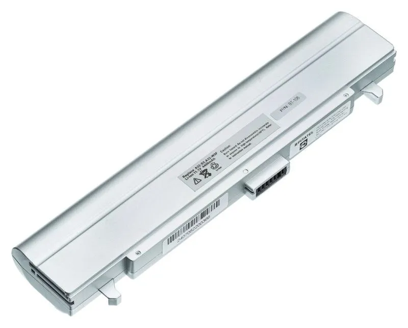 Аккумуляторная батарея Pitatel BT-106 для Asus M5, M5000, M5200, M5600, S5, S5000, S5200, W5, W5000, W5600, усиленный, серебро