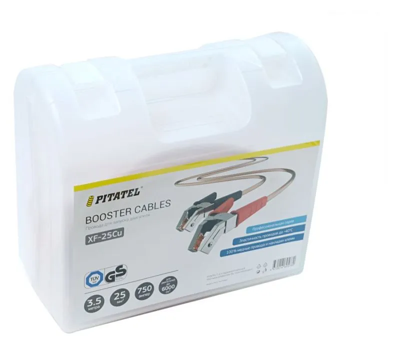Провода для запуска Pitatel XF-25Cu (медь, 25мм2, 3.5м)