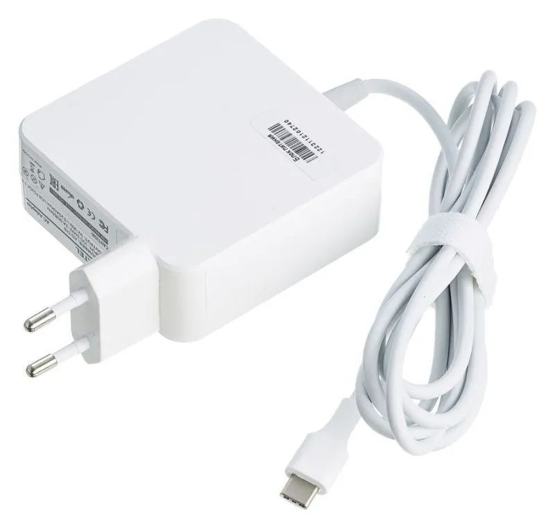 Блок питания Pitatel AD-319 для Apple, Asus, Dell, Lenovo, HP 65W (USB Type-C)
