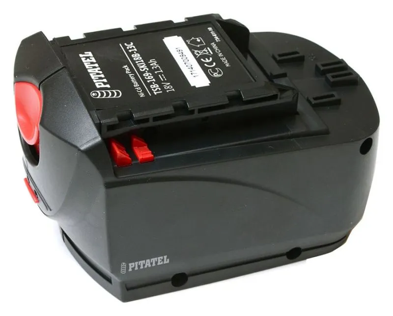 Аккумуляторная батарея Pitatel TSB-169-SKI18B-13C (SKIL p/n: 2887, 9350, 5850), Ni-Cd 18V 1.3Ah