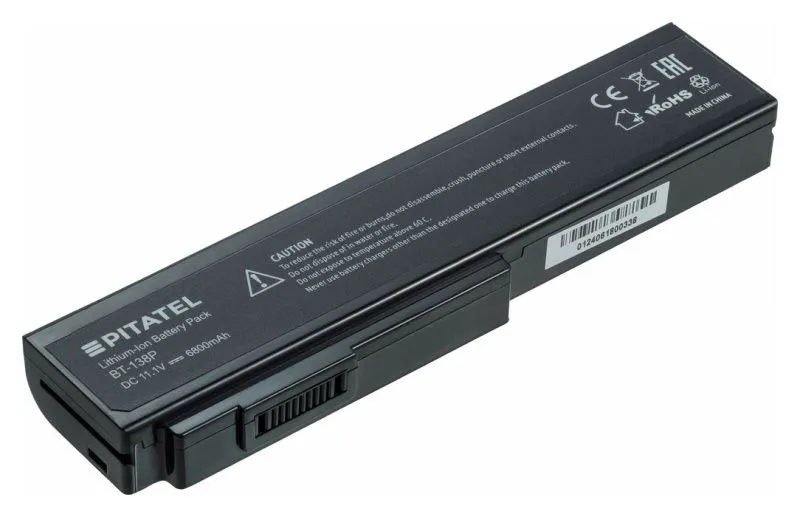 Аккумуляторная батарея Pitatel Pro BT-138P для ноутбуков Asus M50, X55s