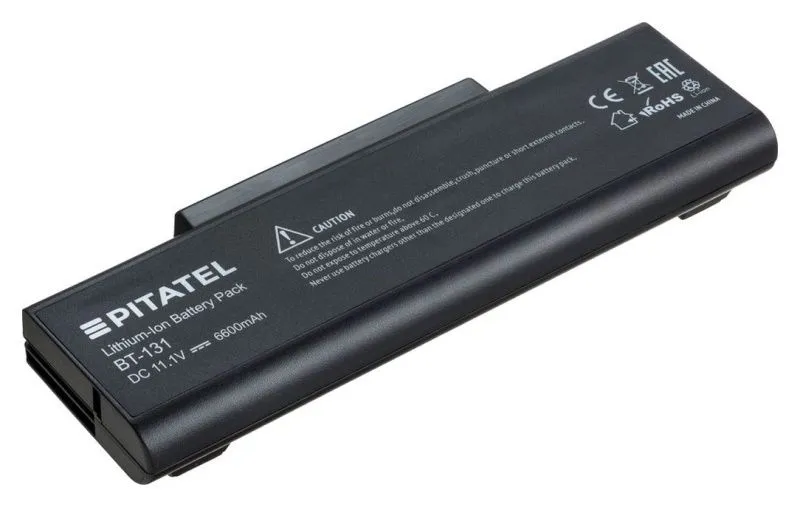 Аккумуляторная батарея Pitatel BT-131 для ноутбуков Asus F2, F3, Z53, M51