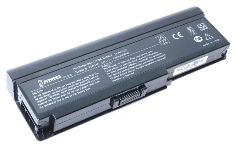 Аккумуляторная батарея Pitatel BT-205 для ноутбуков Dell Inspiron 1420, Vostro 1400