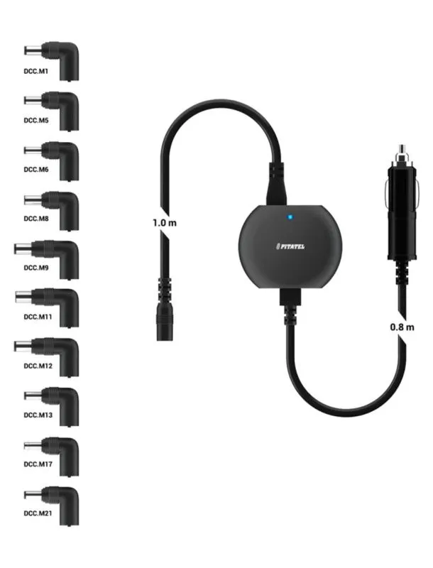 Автоадаптер универсальный Pitatel ADC-90.2ASU (15-20V, 90W, USB)