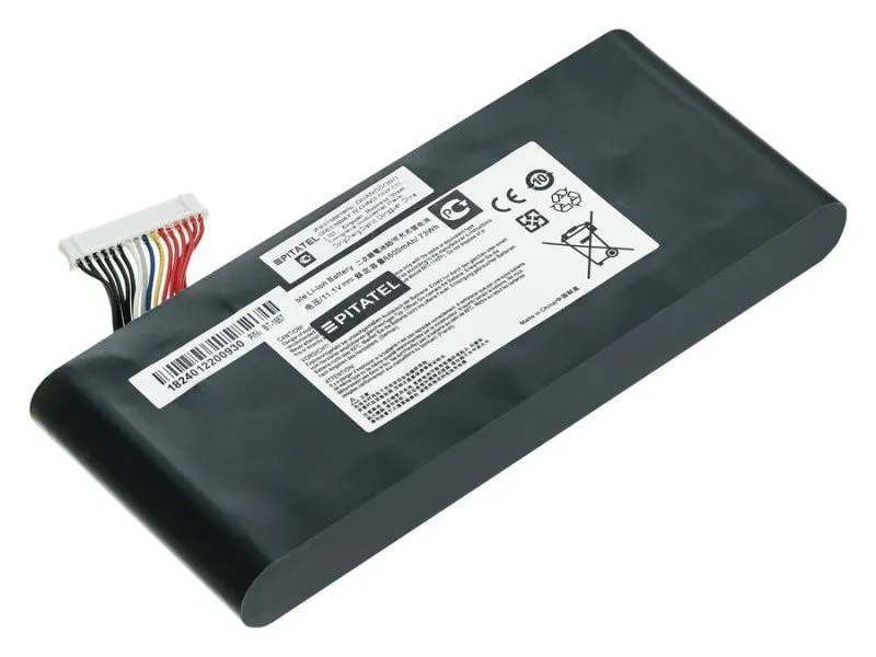 Аккумуляторная батарея Pitatel BT-1657 для MSI 2PE-022CN, 2QD-1019XCN, 2QD-292XCN, 2QE-209CN, 2QE-212CN, GT72, GT80S