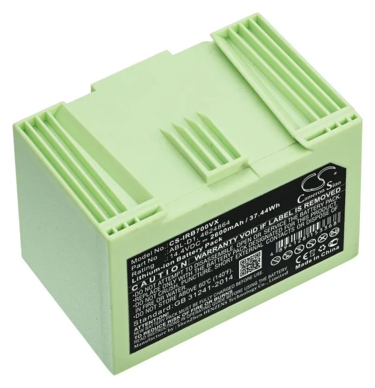 Аккумуляторная батарея Pitatel VCB-074-IRB14-26L, Li-Ion 14.4V 2.6Ah