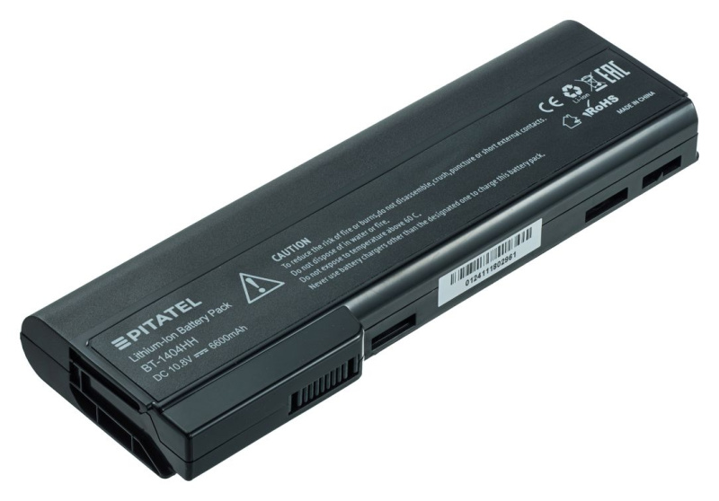 Аккумуляторная батарея Pitatel BT-1404HH для ноутбуков HP ProBook 6360b, 6460b, 6465b, 6560b, 6565b, EliteBook 8460p, 8560p