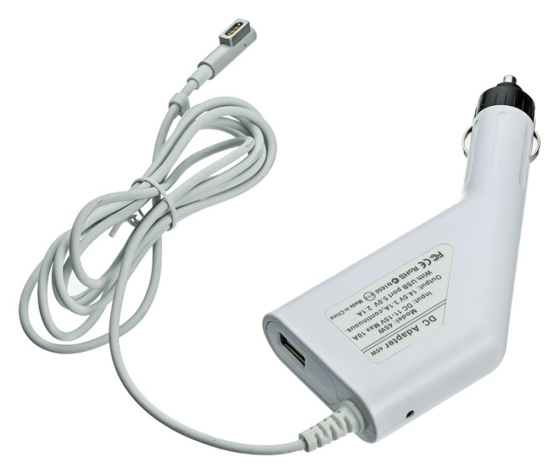 Автоадаптер Pitatel ADC-B01 для ноутбуков Apple 14.5V 3.1A (Magsafe L)