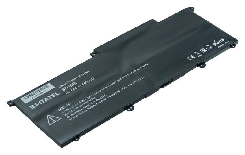 Аккумуляторная батарея BT-1808 для ноутбуков Samsung 900X3C, 900X3E