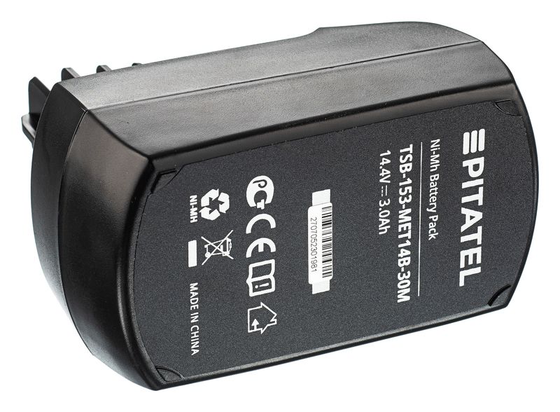 Аккумуляторная батарея Pitatel TSB-153-MET14B-30M (METABO p/n: 6.25482), Ni-Mh 14.4V 3.0Ah